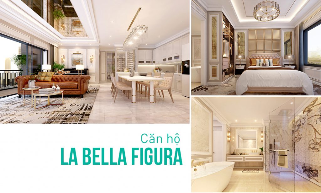 Thiết kế nội thất căn hộ phong cách Italy - Căn hộ La Bella Figura